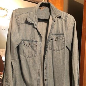 Comfy Chic Chambray Shirt